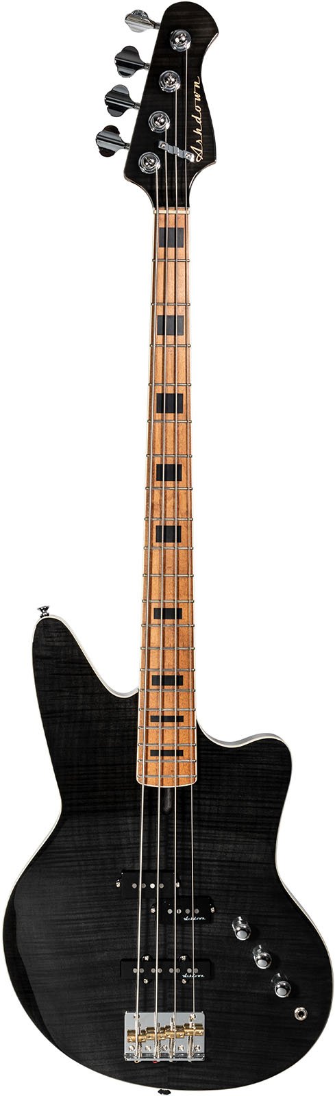 Roasted Saint Artisan Obsidian Flame E-Bass Black